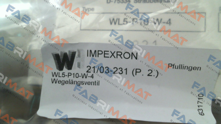 WL5-P10-W-4 Weidemann