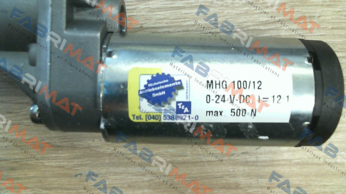 MHG 100/12 / S54400000 Technische Antriebselemente