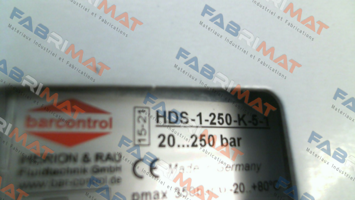 HDS-1-250-K-5-1 Barcontrol