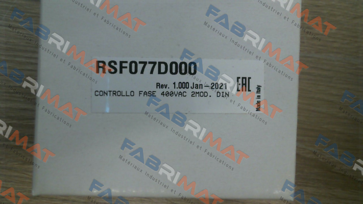 RSF077D000 Carel