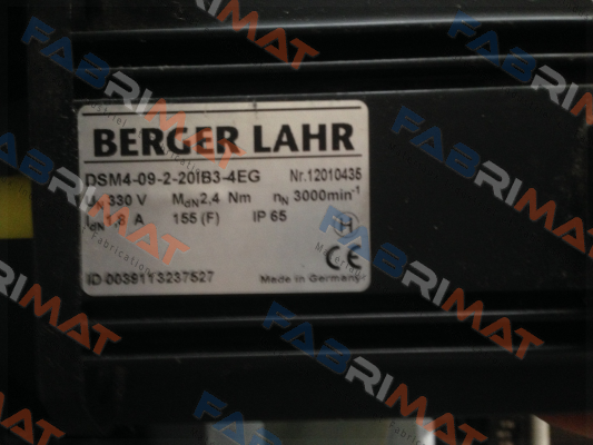 Driver For DSM4-09-2-20IB3-4EG Nr. 12010435  Berger Lahr (Schneider Electric)