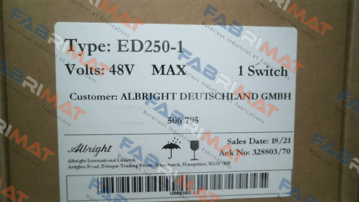 ED 250-1 Albright
