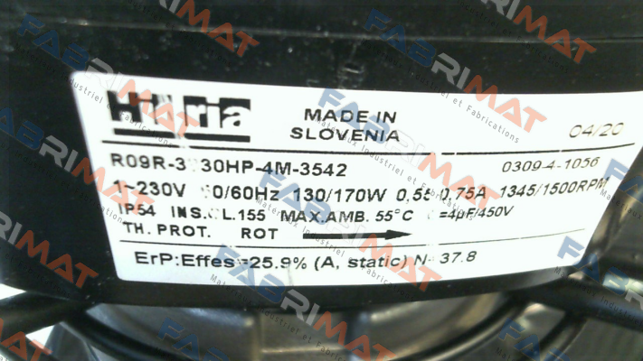 R09R-3330HP-4M-3542 Hidria