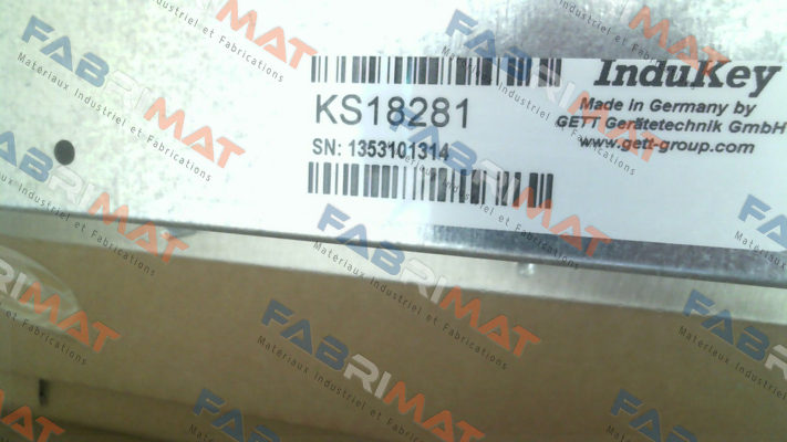 P/N: KS18281 Type: TKS-105c-TB50oF80-MODUL-USB-US InduKey