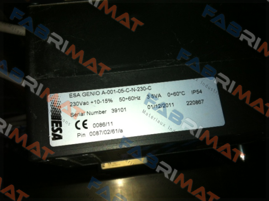 A-001-05-C-N-230-C not available ESA Pyronics International