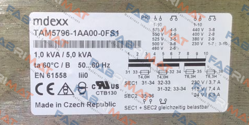 TAM5796-1AA00-0FS1 Mdexx