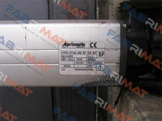 Type ZT40 4M SF DS RF Aprimatic