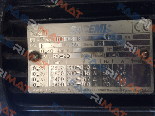 IMM63/B Sacemi