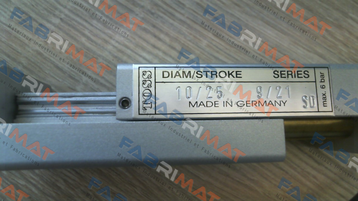 clamping unit SD-10-025 (38100001) TOSS