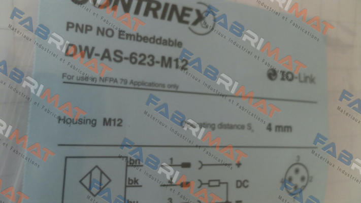 p/n: 320-820-028, Type: DW-AS-623-M12 Contrinex