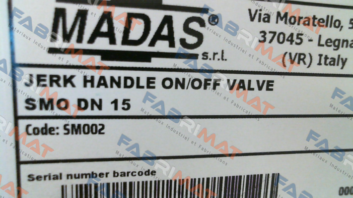SMO, DN 15 Madas