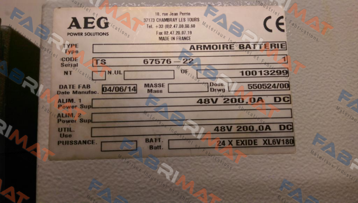 BPF004030000 AEG