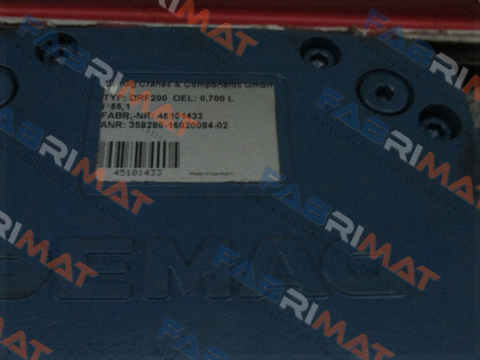 Type: DRF200 OEL:0,700 L  Destaco