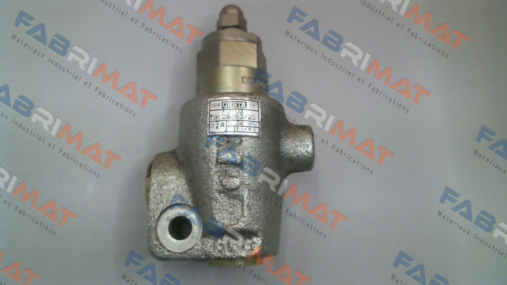 P/N: 10-2.01.01/0 Type: TGL 26233/30 Orsta Hydraulik