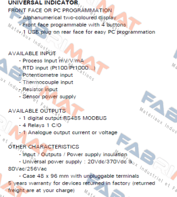 XALIS 9400U1 JM Concept