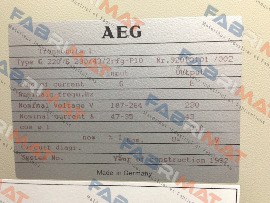 6762480 AEG