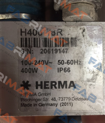 spare part for H400-16R  Herma