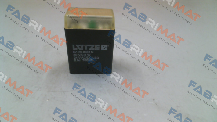 P/N: 700881, Type: LV-V8-0881N Luetze