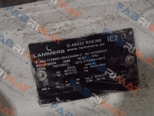 1TZ9501-2DA234AB4-Z Lammers