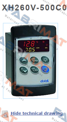 XH260V-500C0 Dixell