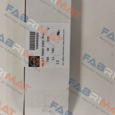 HLS/1 (= HLS) 750 W 230 V Elstein