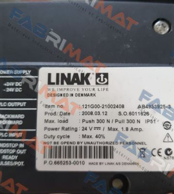 121G00-21002408 Linak