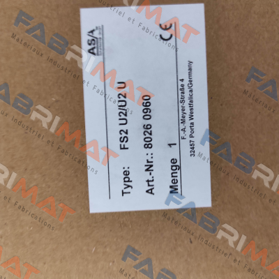 8026 0960 ASA Schalttechnik