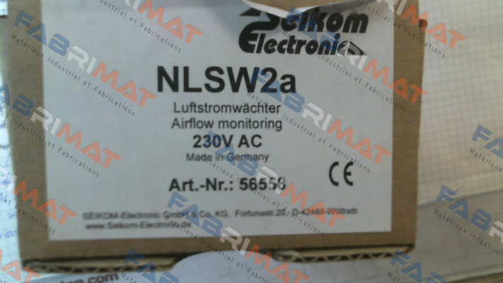 P/N: 56558, Type: NLSW2a 230 V AC Seikom