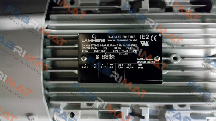 1TZ9001-1AA422FA4-Z  3,0 KW  Lammers