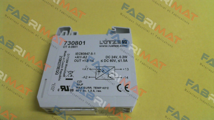 730801 / OT 4-0801 DC 24V Luetze