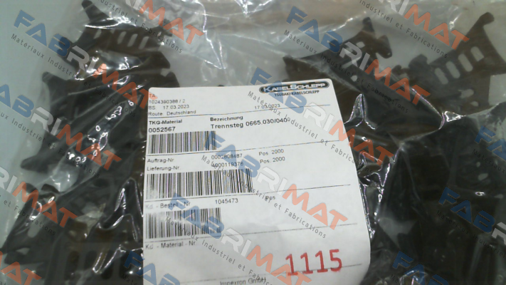 transverse unit for chain 0665 // 0052567 Tsubaki Kabelschlepp