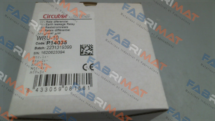 P14035, WRU 10 Circutor