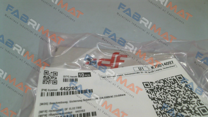 442263 package (10 pcs) DF Electric