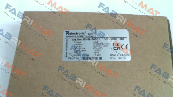 IEV58-00001 TR Electronic