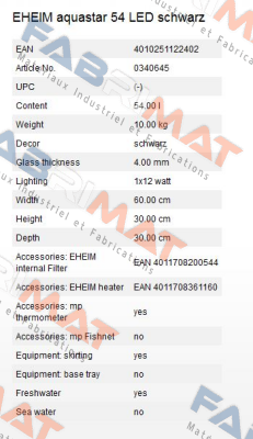 Aquastar 54 LED Black  EHEIM