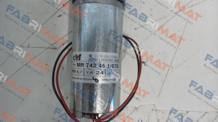 MR742 45 1/576 24VDC BERNIO ELETTROMECCANICA