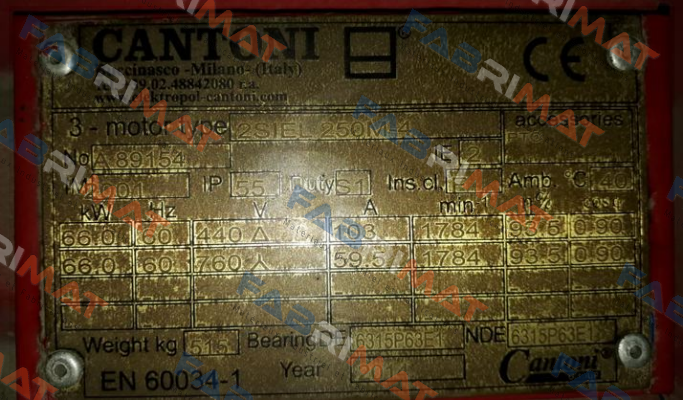 2SIEL 250 M-4 Cantoni