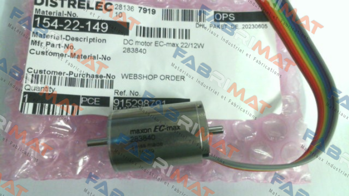 283840 , Ec-Max 22 Maxon