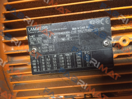 1AV2116A 1TZ90011BA634AB4-Z Lammers