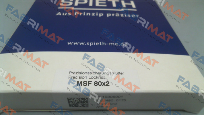 MSF 80x2 (K-10308001) Spieth