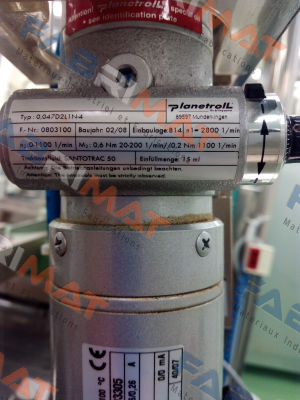 0.047D2L1N-4 REPLACED BY Typ 0,047D2MRV-4(8h6x22) 602-07672  Planetroll