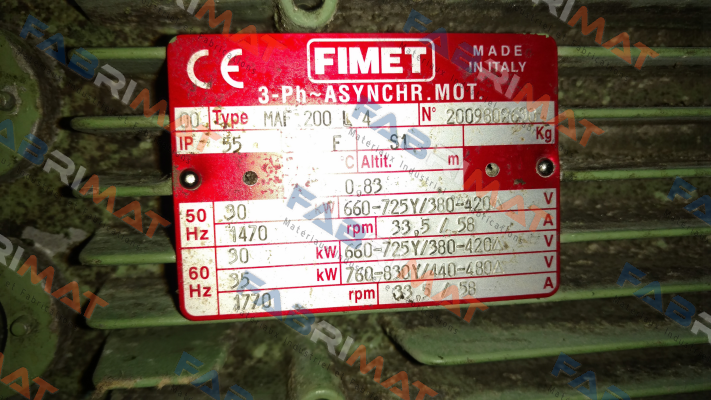 MAF 200 L4  Fimet