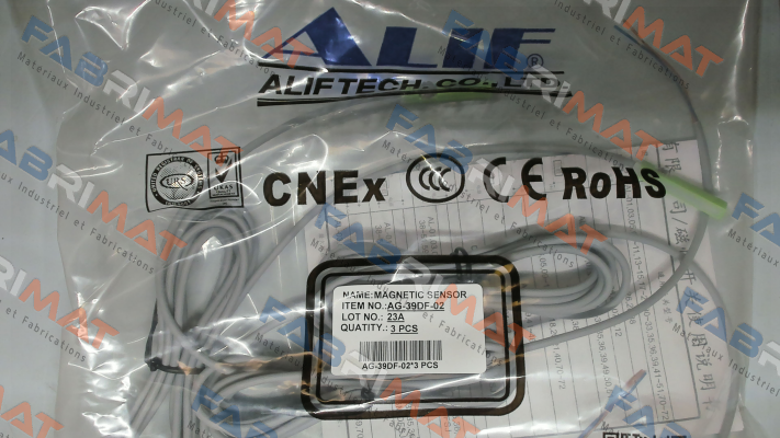 AG-39DF Alif Sensors